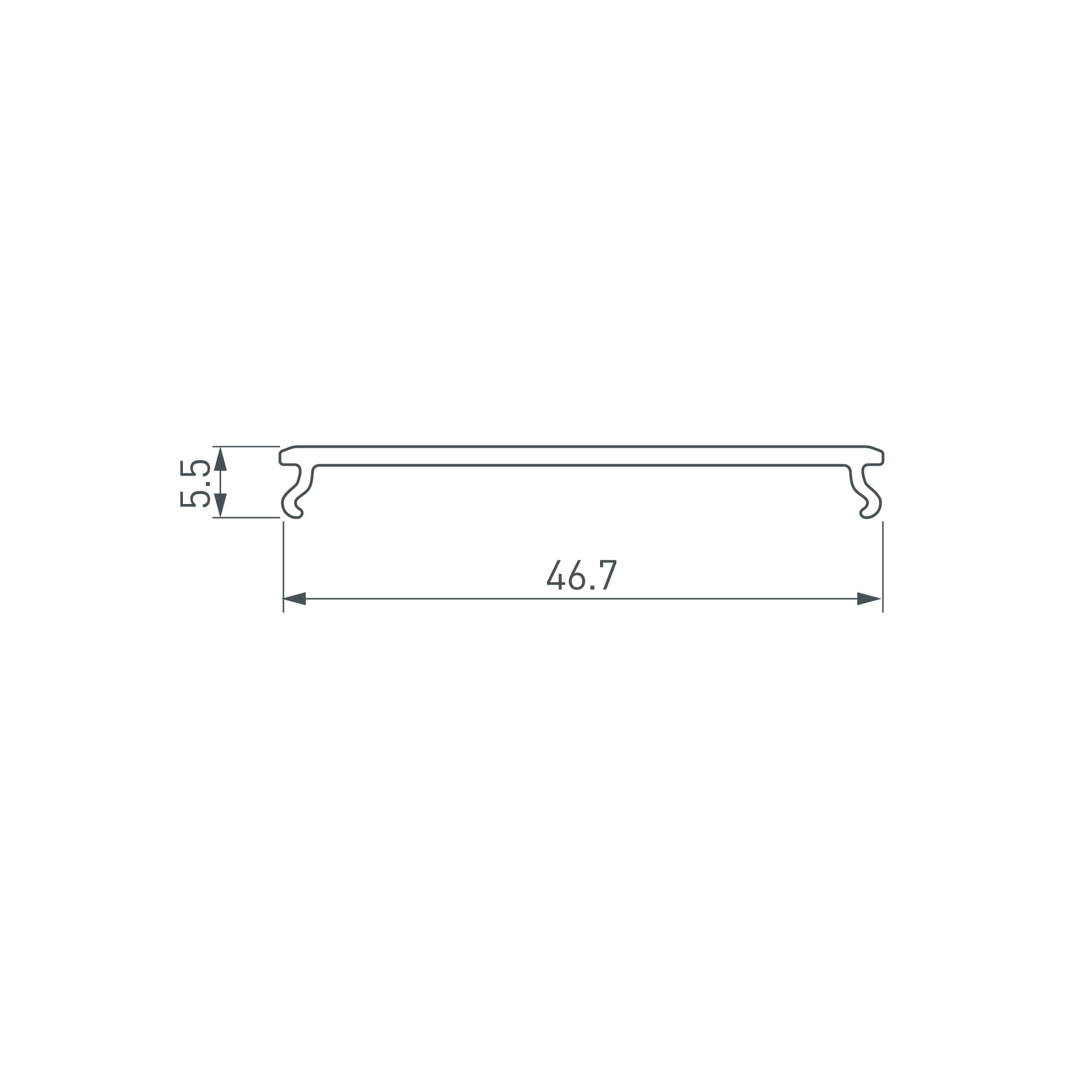 Угол S2-LINE-3360-L90W внешний (ARL, Металл)