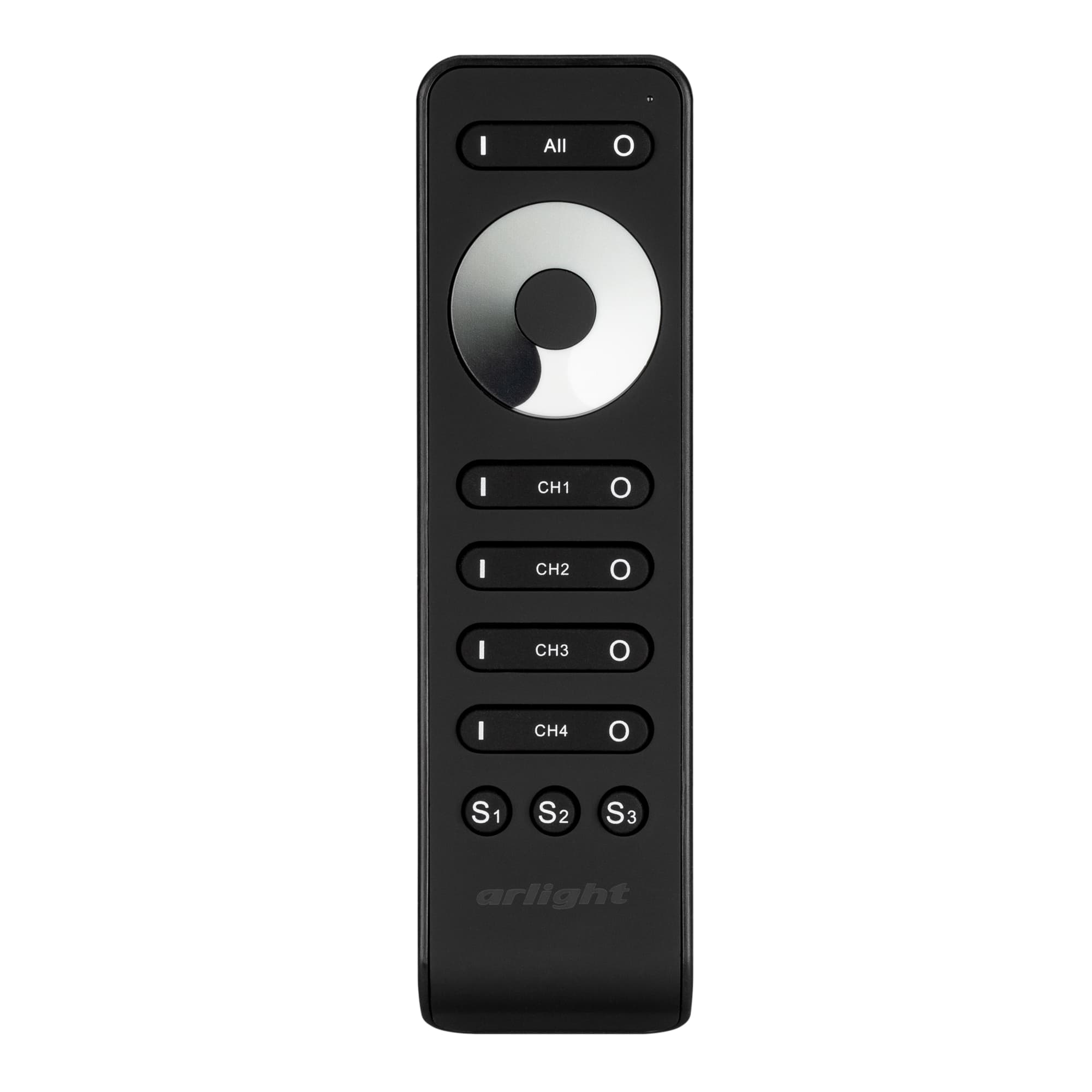 Пульт SMART-R33-DIM Black 4 канала, 2.4G ARL
