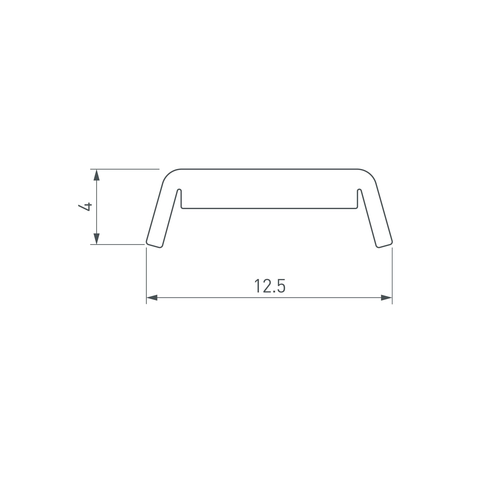 Пульт SMART-R33-DIM Black 4 канала, 2.4G ARL