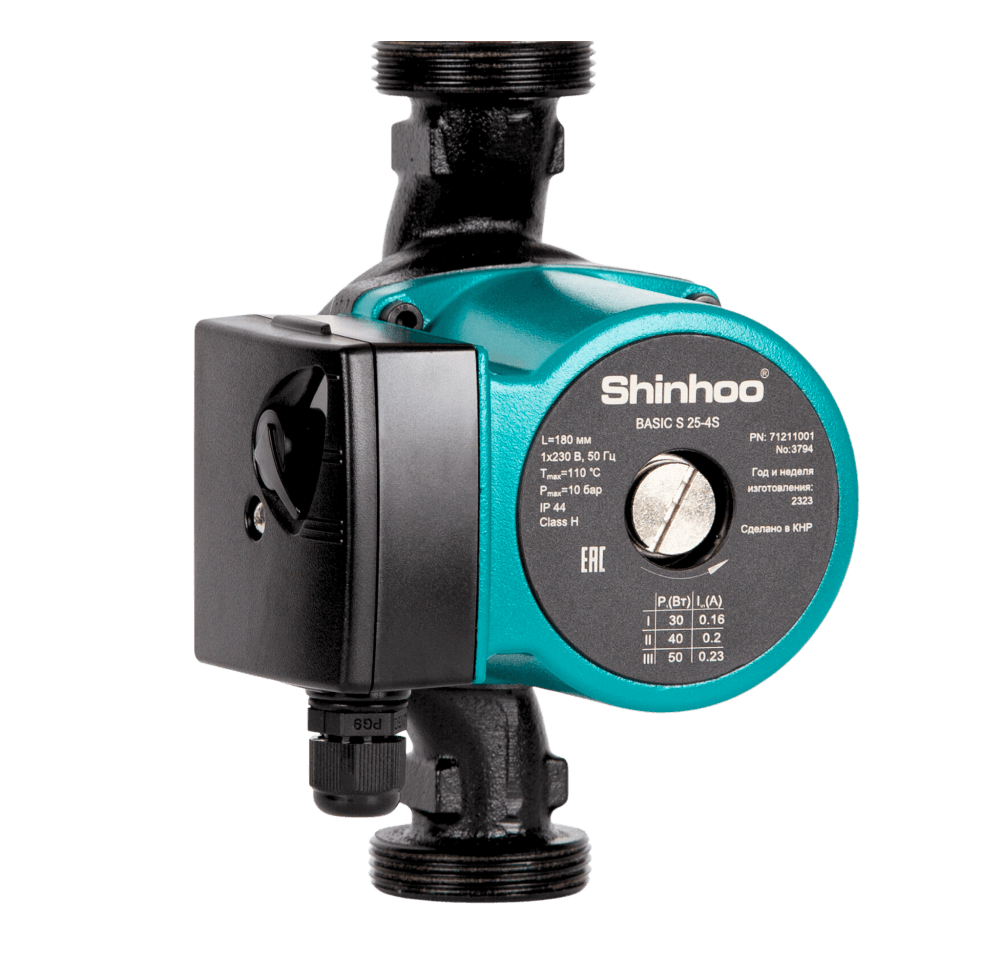 Насос циркуляционный  BASIC S 25-6S 130 1x230V 3 скорости