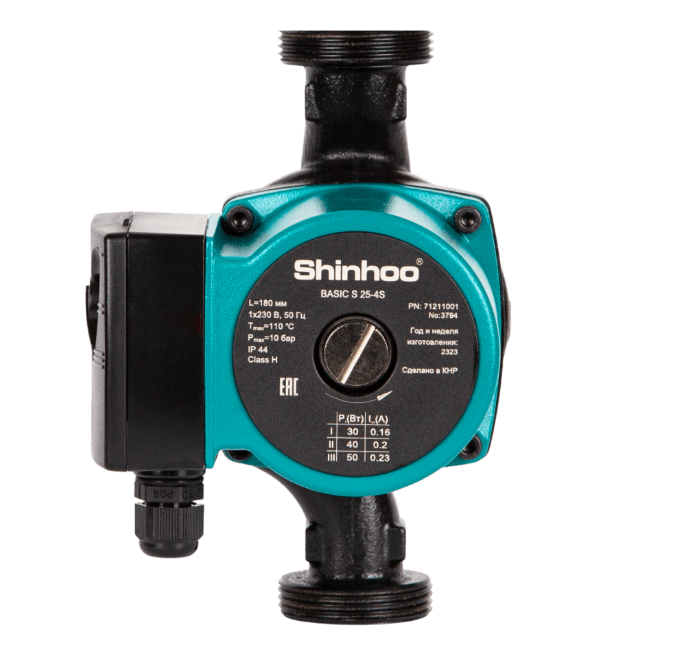 Насос циркуляционный  BASIC S 25-6S 130 1x230V 3 скорости