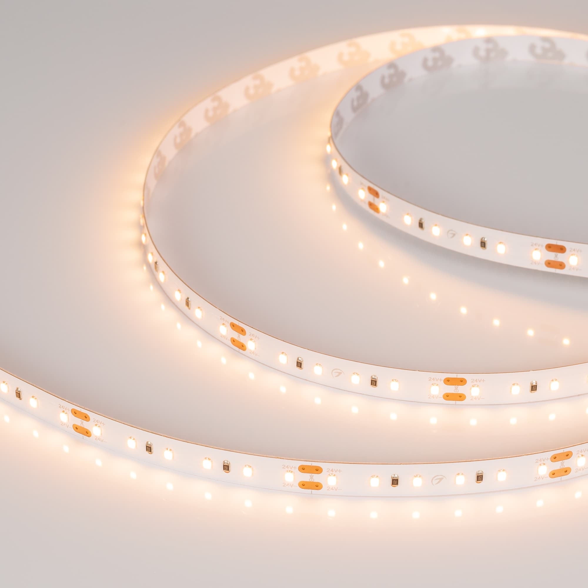 Лента светодиодная 6,5 Вт/м 24В IP20 3000K 120LED/м MICROLED-M120-8mm SMD 2216 5 м