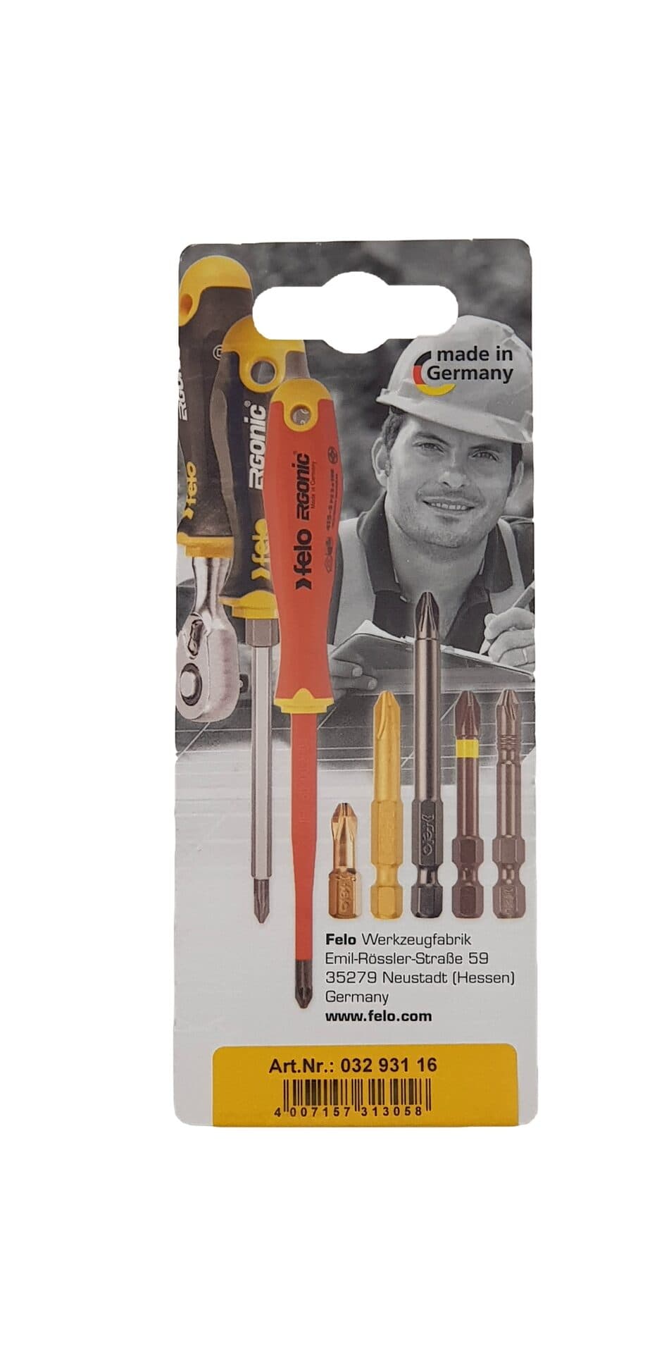 Бита крестовая PH 1/PH 2/PH 3X50, 3 шт в блистере
