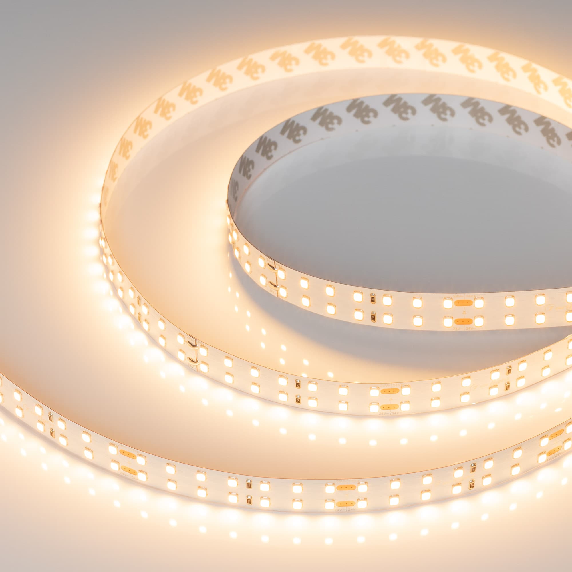 Лента светодиодная 20 Вт/м 24В IP20 2700K 196LED/м RT-A196-15mm SMD 2835 5 м
