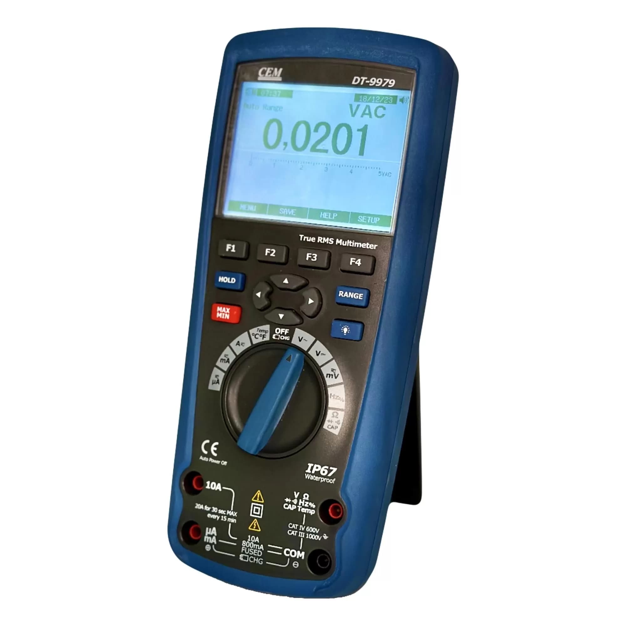 Мультиметр профессиональный цифровой DT-9979 с    поверкой