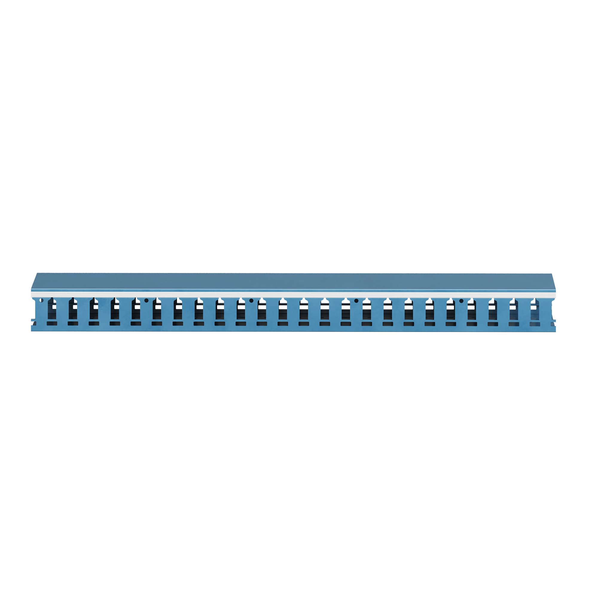 Короб перфорированный синий RL12 100x40
