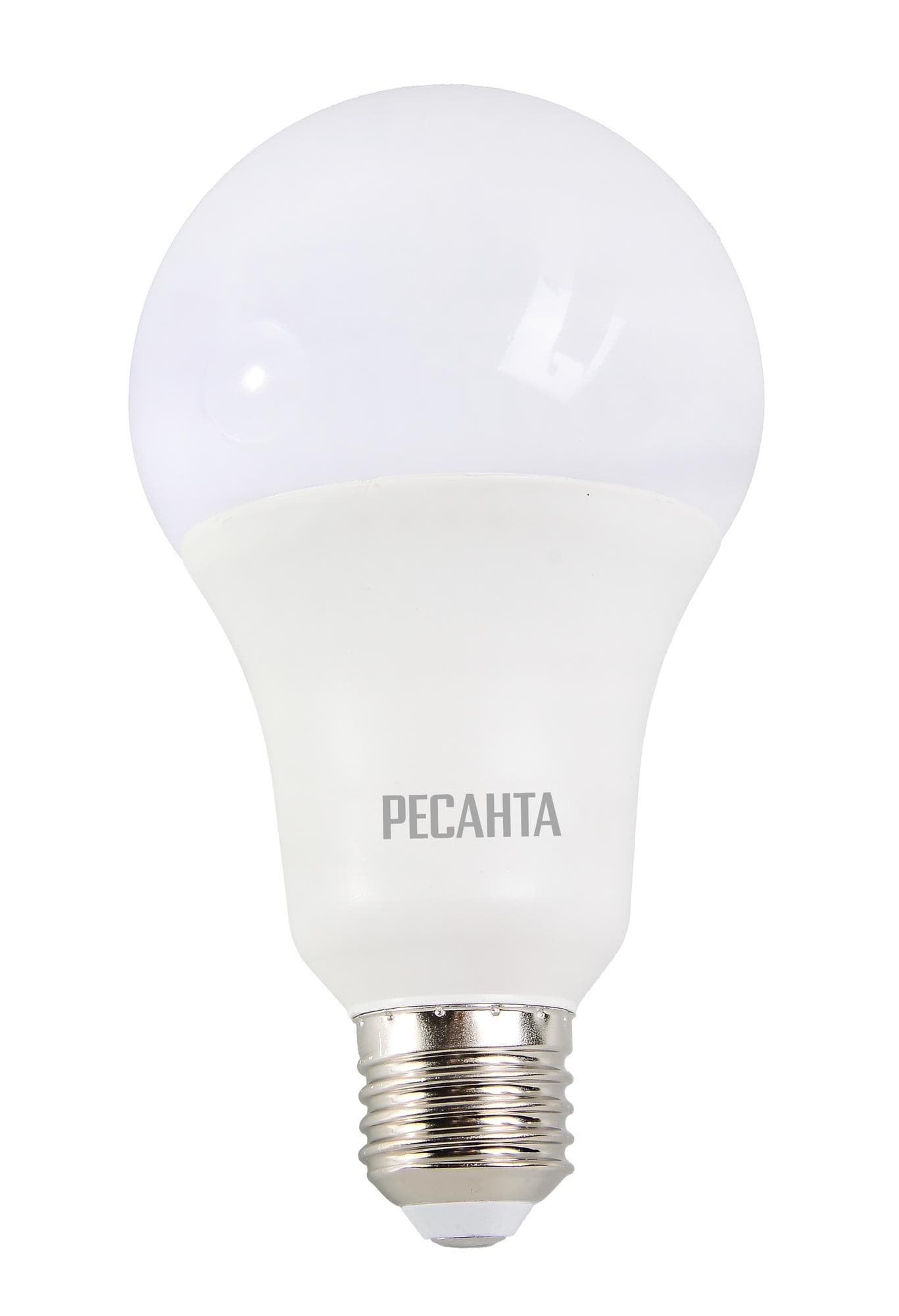 Лампа светодиодная LL-R-A80-20W-230-6K-E27 (груша, 20Вт, холод., Е27) Ресанта