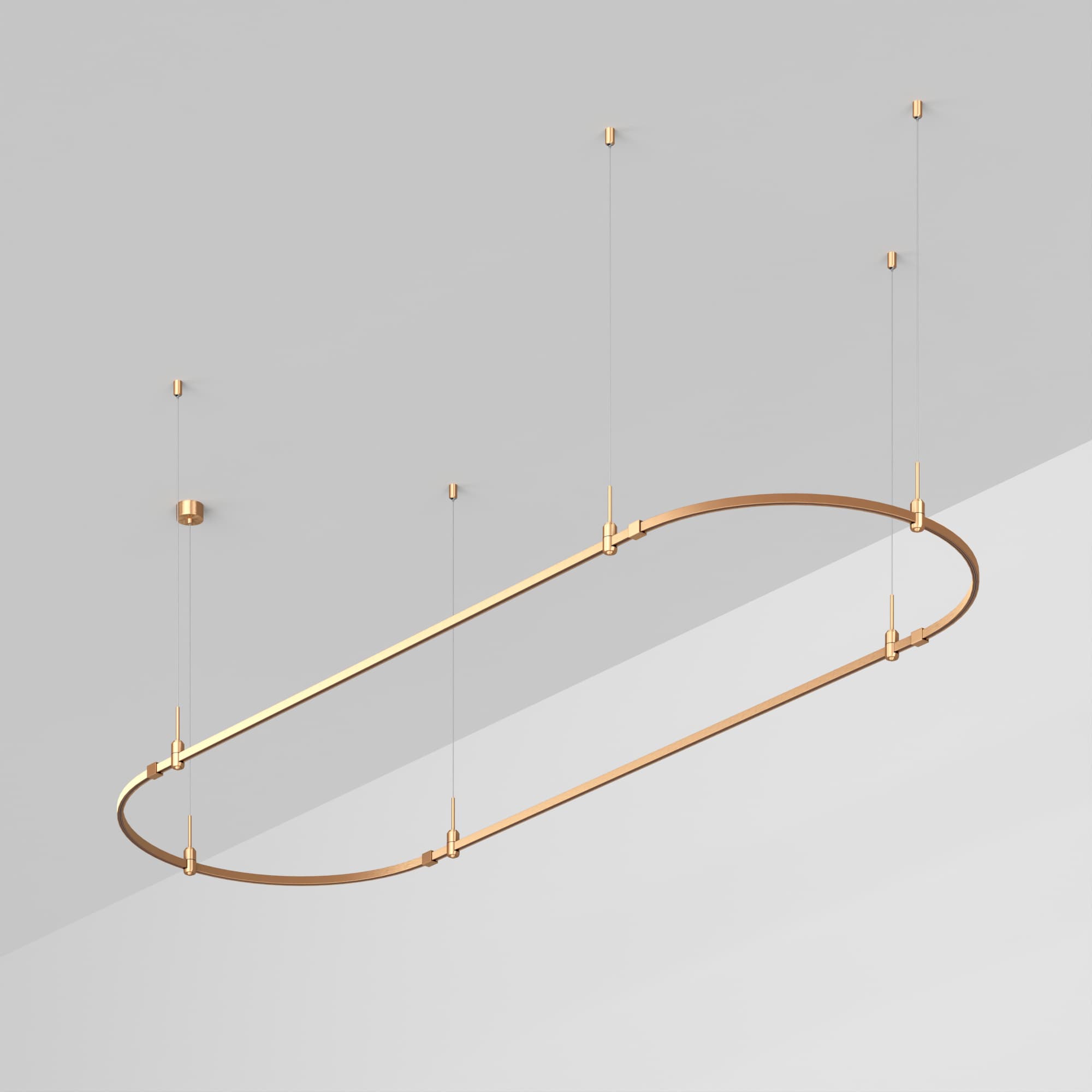 Трек ART-APRIORI-OVAL-HANG-3000x1000 (GD) (ARL, IP20 металл, 3 года)