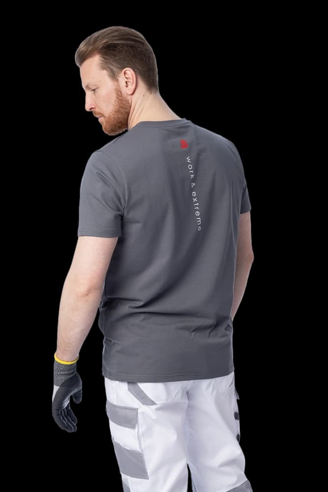 Футболка Brodeks KS705, серый M