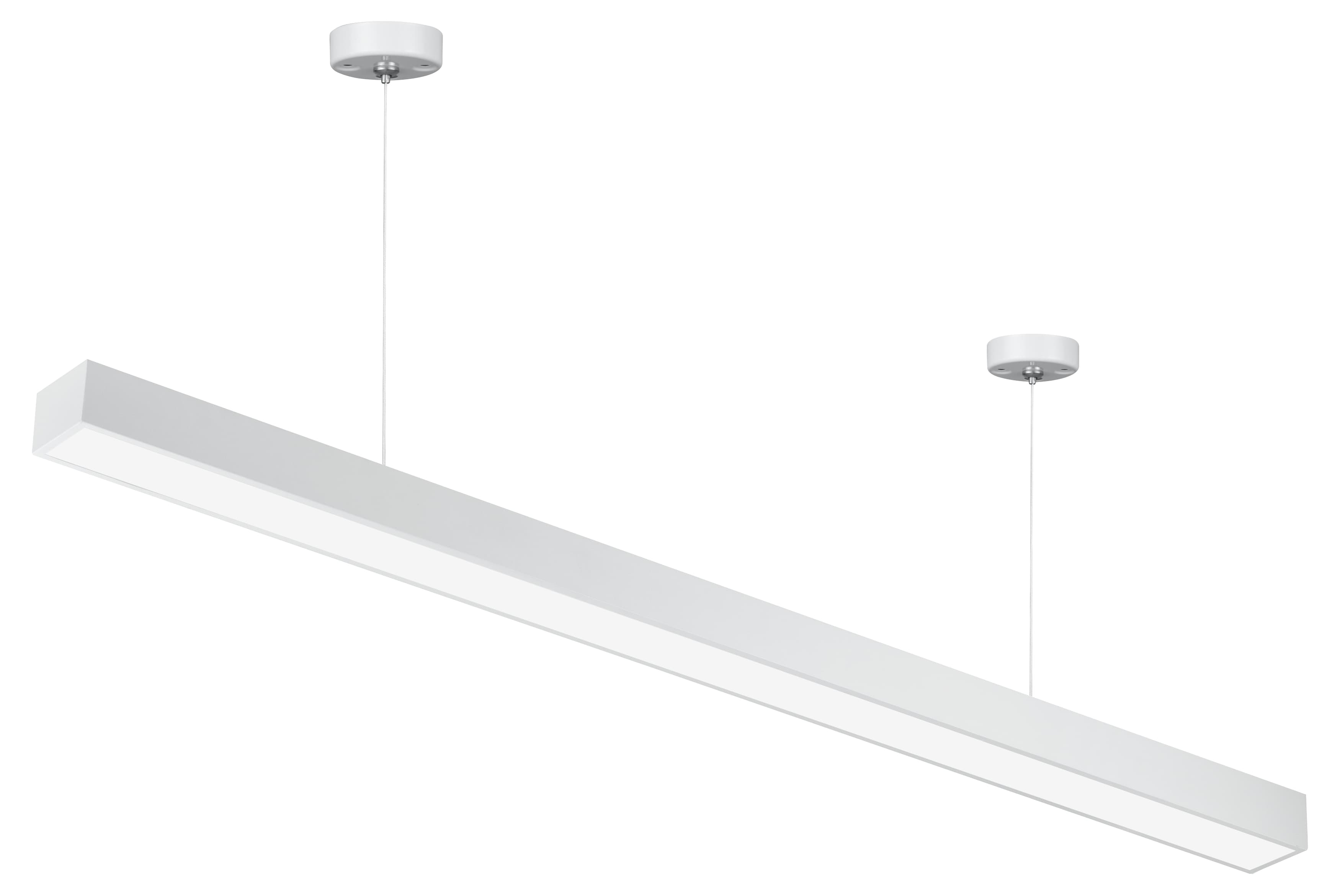 Светильник LED Geometria Block SPO-116-W-40K-024 24 Вт 4000K 1750Лм IP40 1200х70х50 белый подвесной драйвер внутри