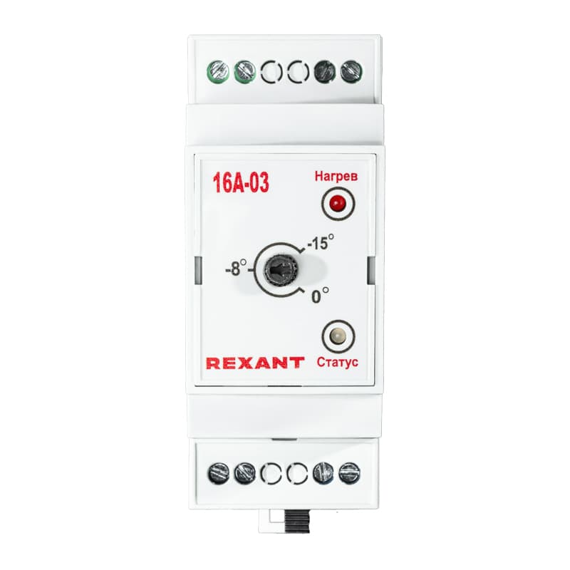 Терморегулятор TermoStat 16A-03, на DIN-рейку