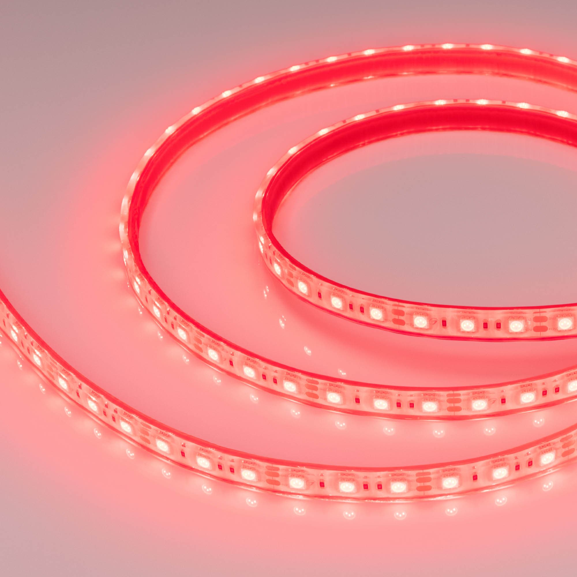 Лента светодиодная 14,4 Вт/м 12В IP68 Красный 60LED/м RT/RTW-B60-10-13mm SMD 5060 5 м