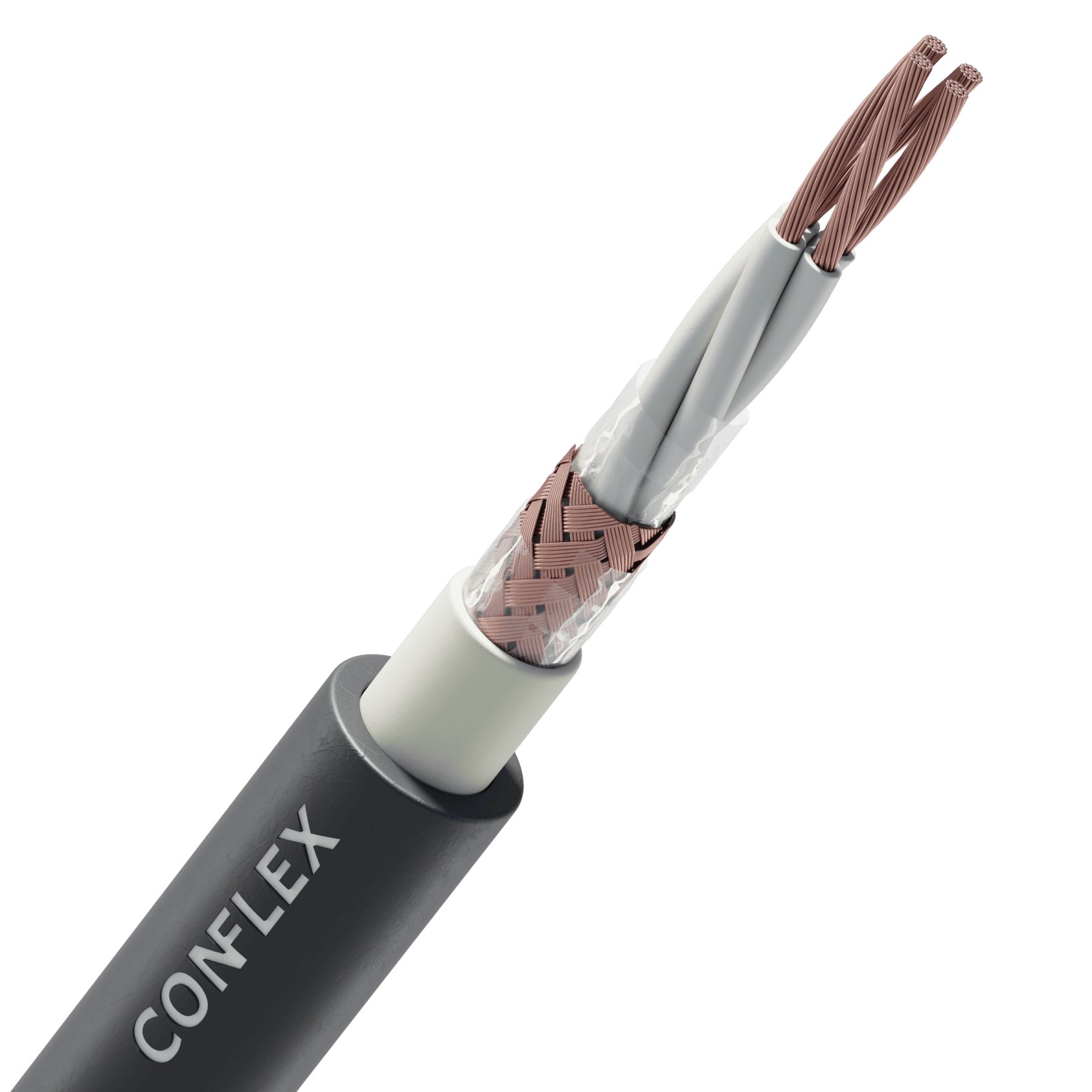 Кабель монтажный CONFLEX МКЭШВнг(А)-LS 4х1,5 ТРТС