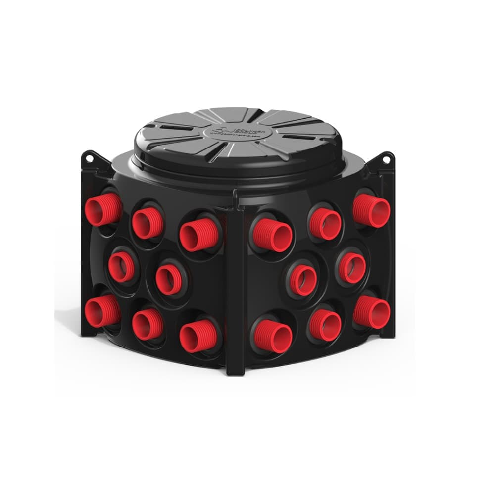 Пластиковый колодец КН-1000 H1300 с крышкой D780 мм