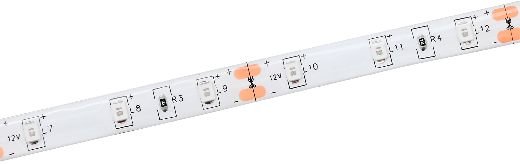Лента светодиодная 5м LSR-2835R60 4,8Вт/м 12В IP65