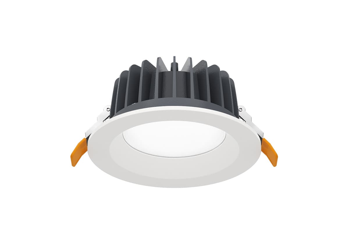Светильник ДАУНЛАЙТ SMD IP44 12Вт 1350лм 4000К IP44/IP20 КСС Д встраиваемые, SMD, DALI