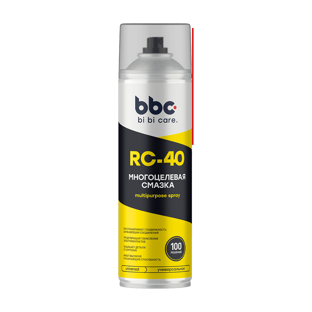 bi bi care Смазка многоцелевая RC-40, 650 мл