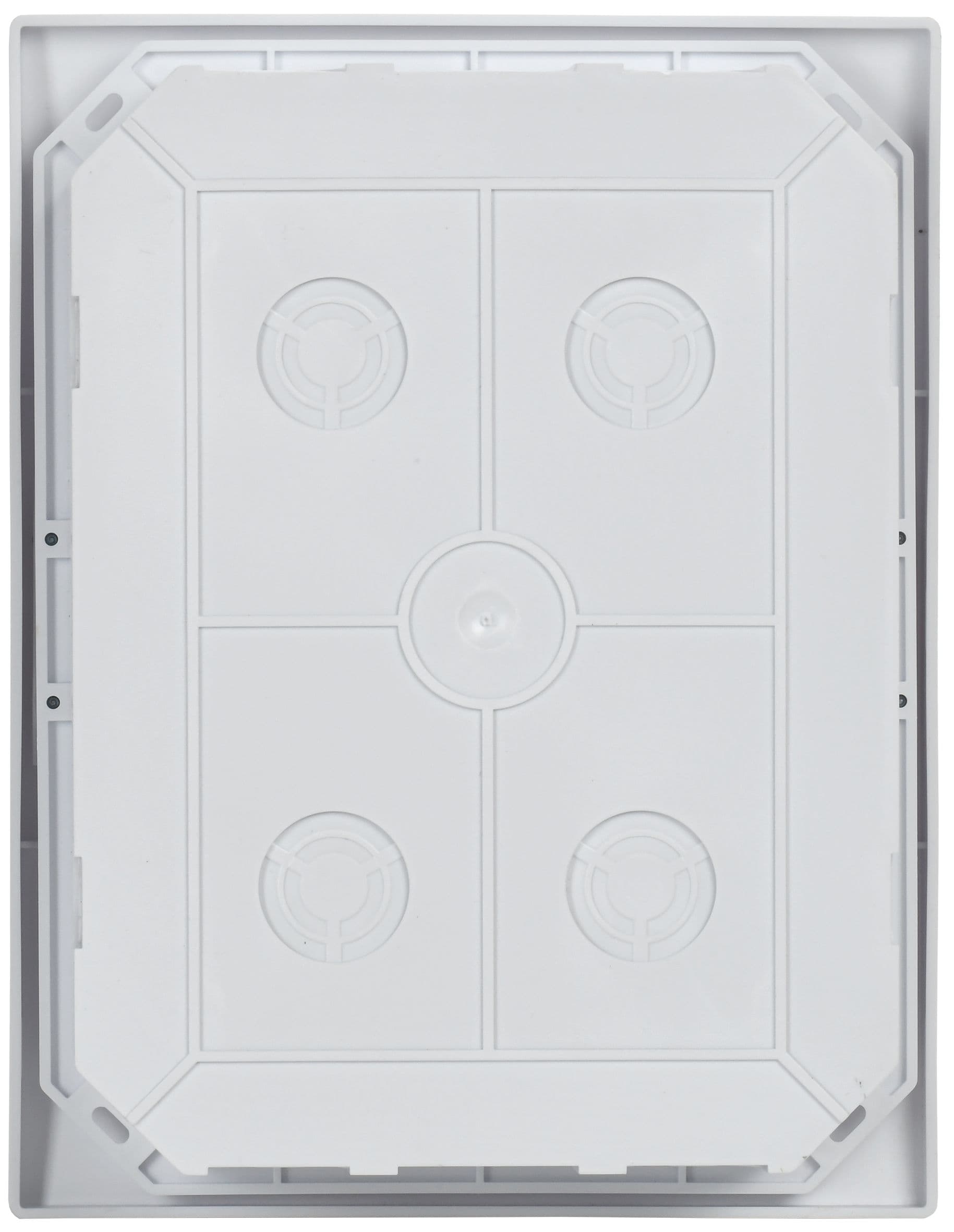 Корпус пластиковый ЩРВ-П-6 черная прозрачная дверь IP41