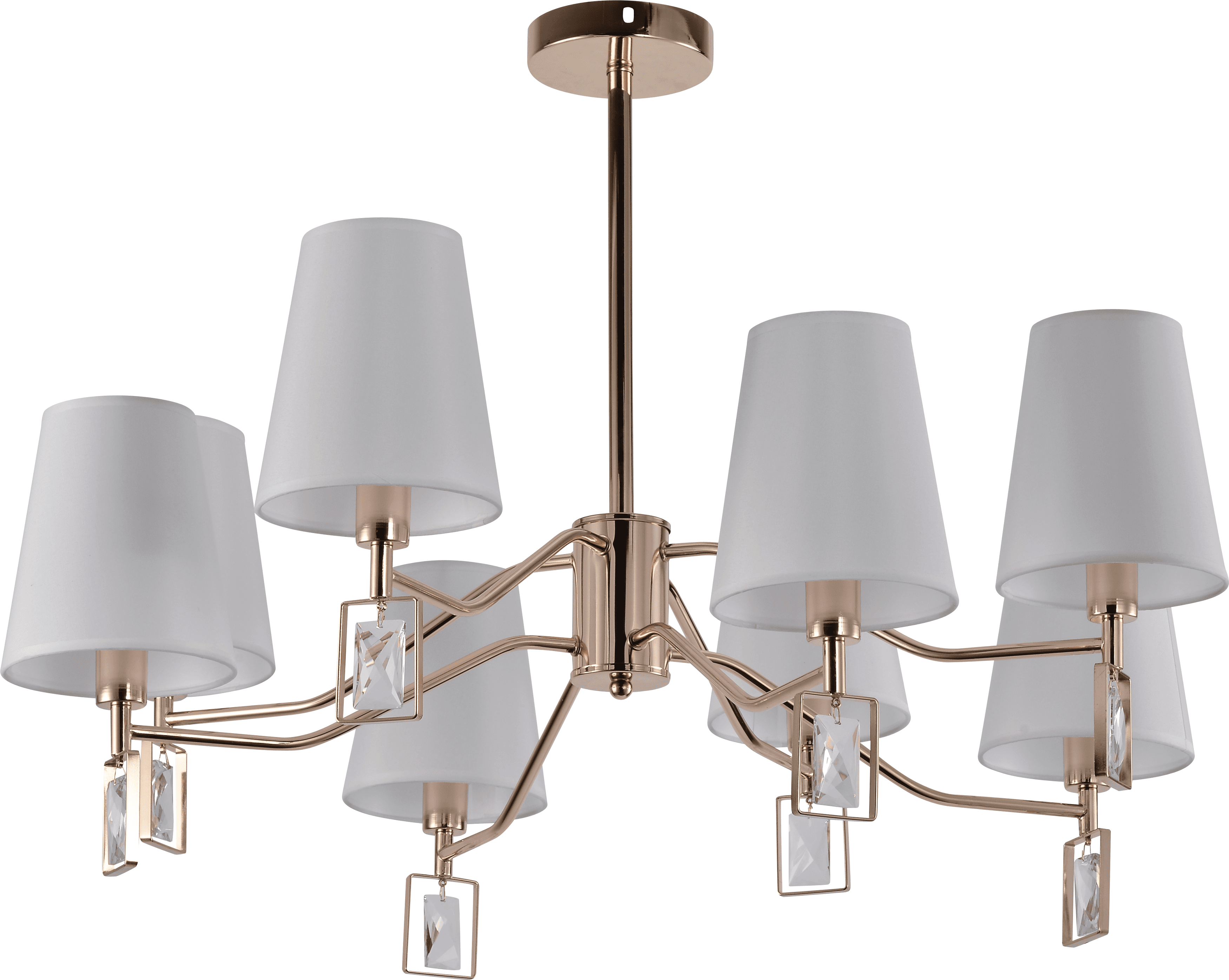 Люстра Cristal 2095-308 8 х Е14 40 Вт классика