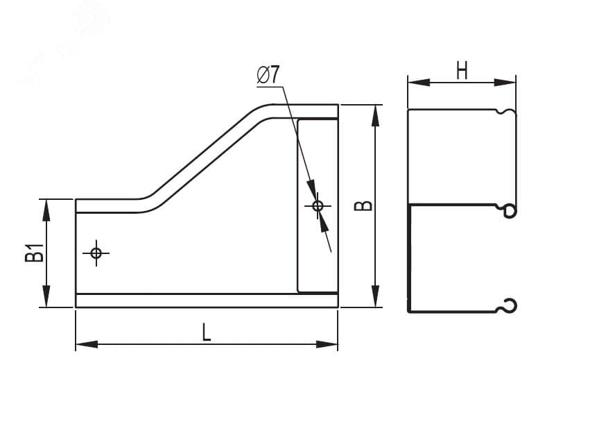 Трансформатор тока CT80 1250A, класс 0.5, 20ВА