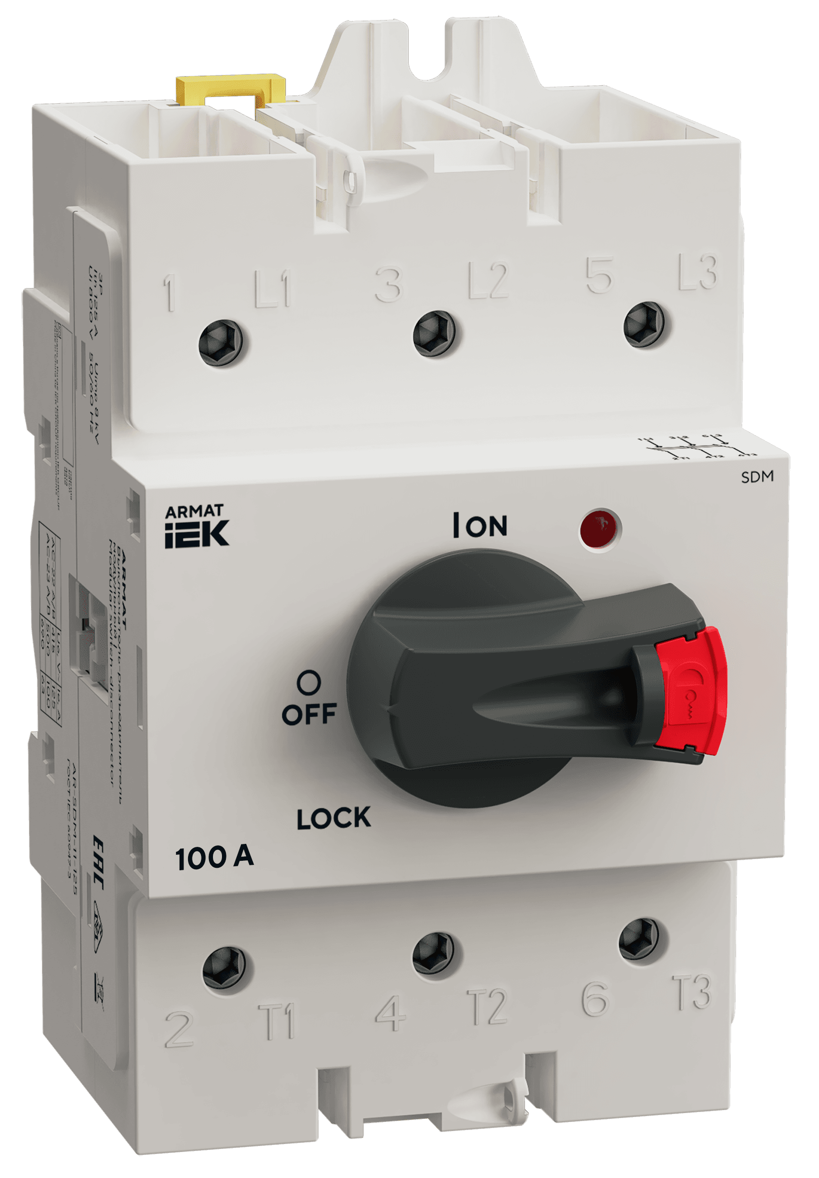 ARMAT Выключатель-разъед. SDM 3P 100А IEK