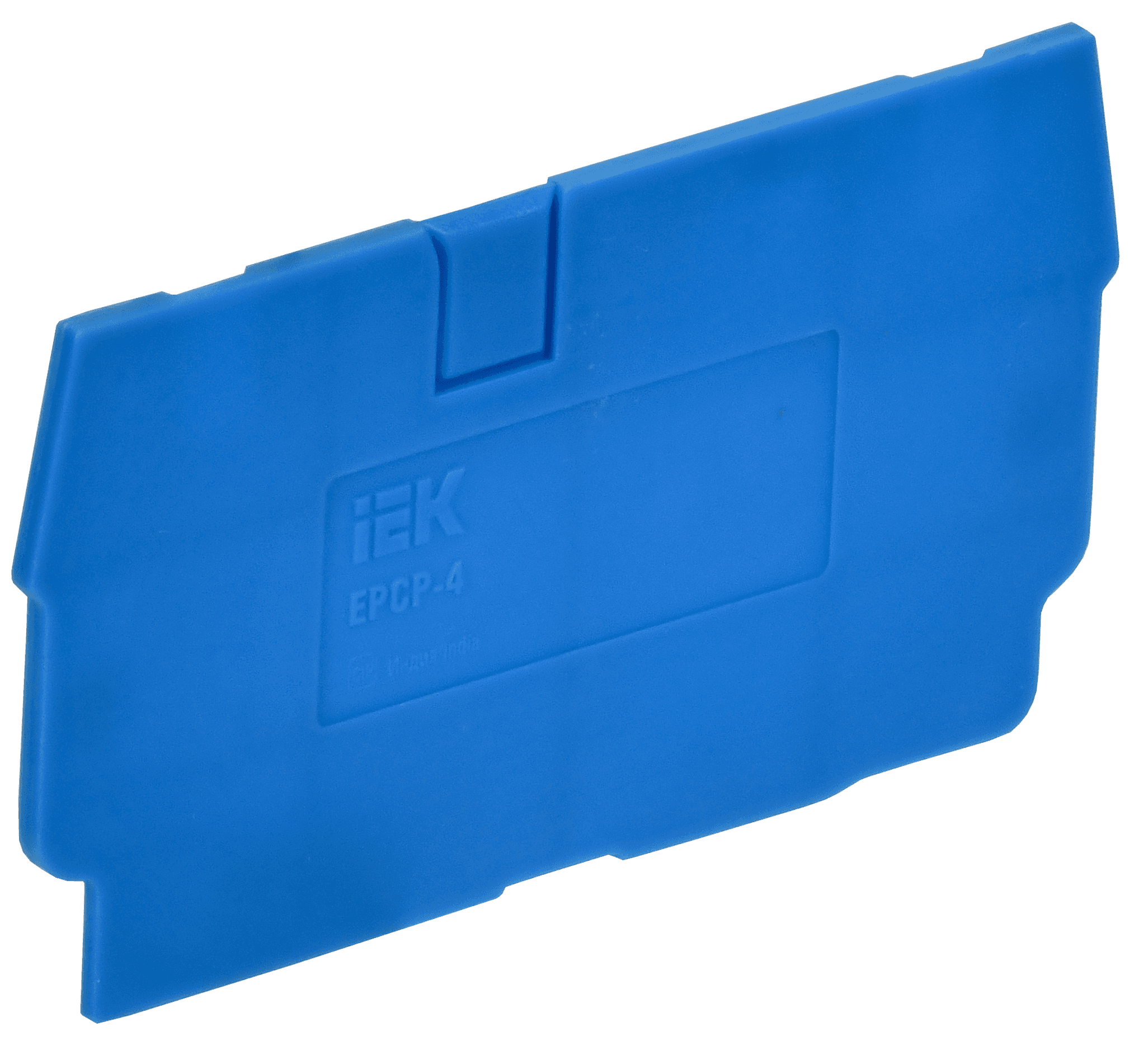 ARMAFIX Заглушка для колодки клеммной CP 4мм2 синяя IEK