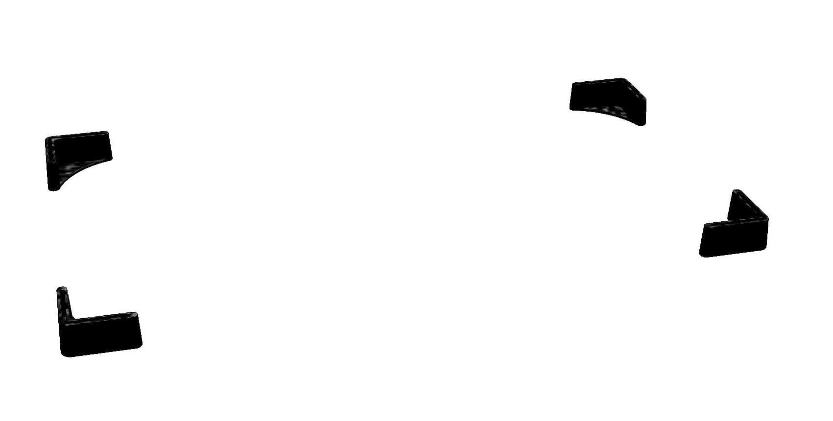 Подпятник пластмассовый (4шт.) СТ-012