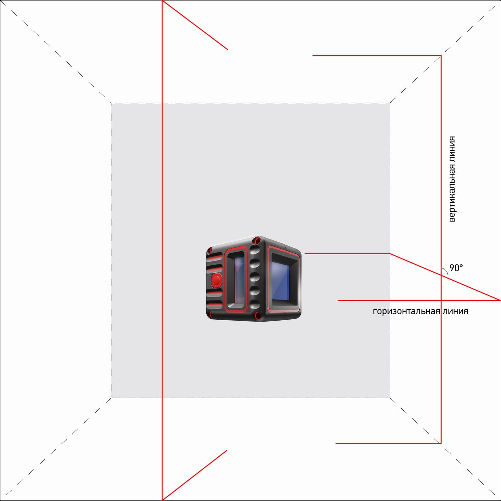 Уровень лазерный Cube 3D Basic Edition