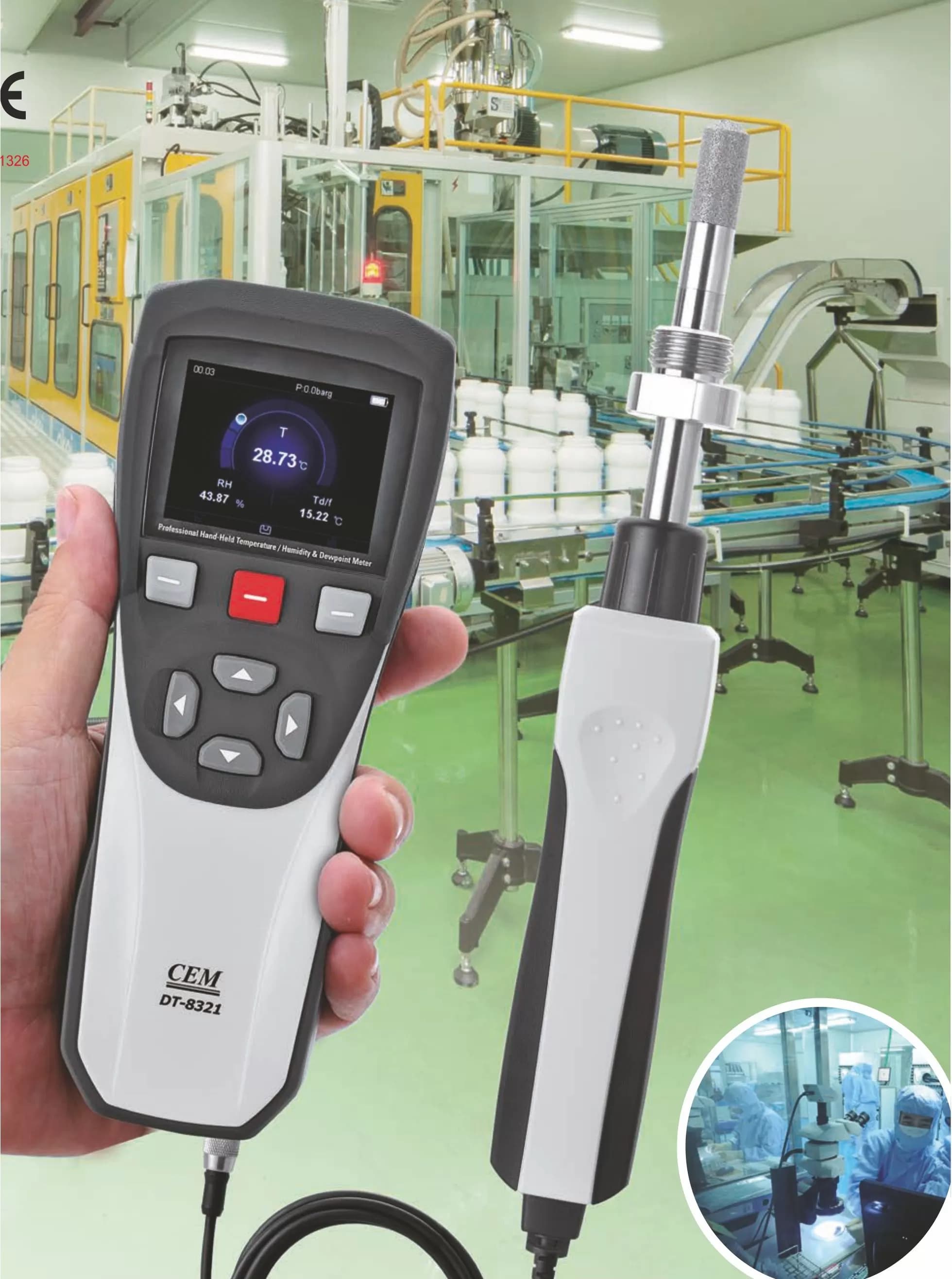 Измеритель точки росы DT-8321