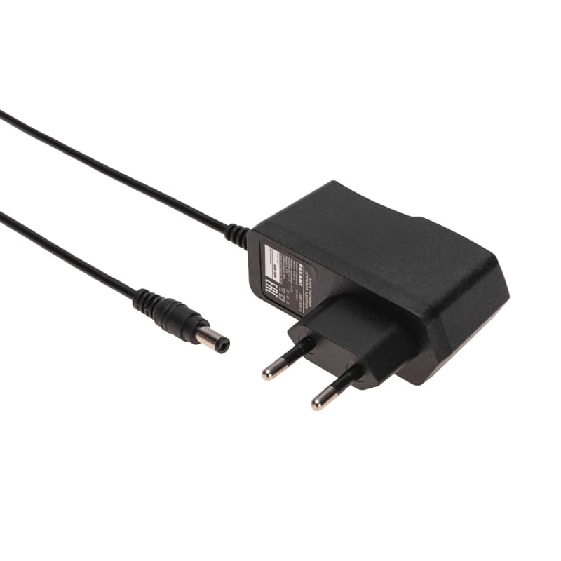 Источник питания 110-220 V AC/12 V DC 0,5 А 5 W с DC разъемом подключения 5.5х2.1, без влагозащиты (IP23)
