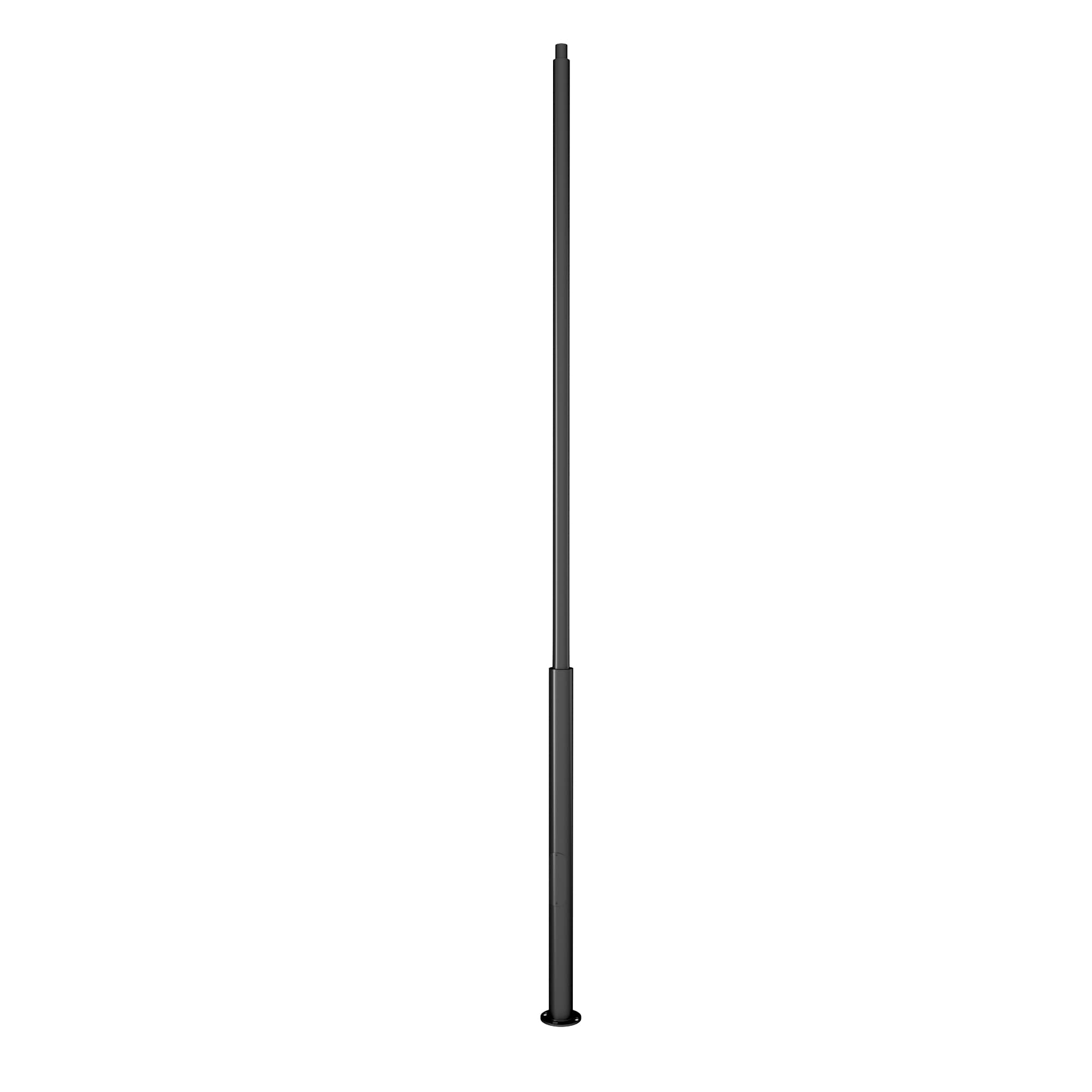 Опора освещения фланцевая OXOR-OK2-D100-L4000 BK ARL, алюминий