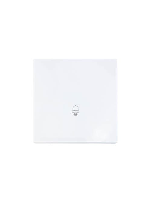 ZIMA Кнопка звонка, 10 А, механизм, белый Lezard 704-0288-103QC