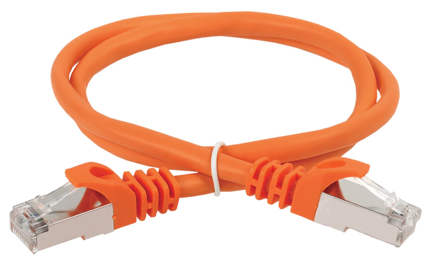 Патч-корд категории 6 FTP PVC 3м оранжевый