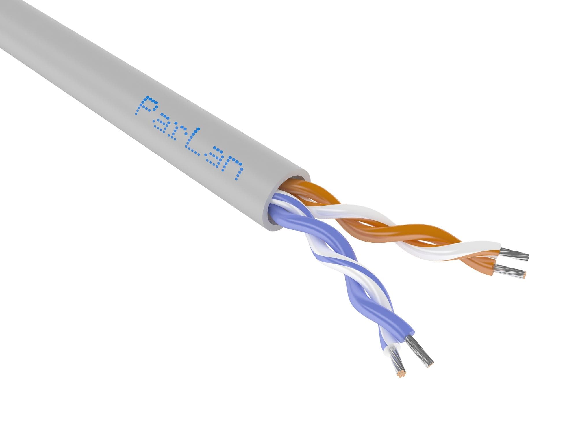 Витая пара ParLan Patch U/UTP Cat 5e PVC 2х2х0.60