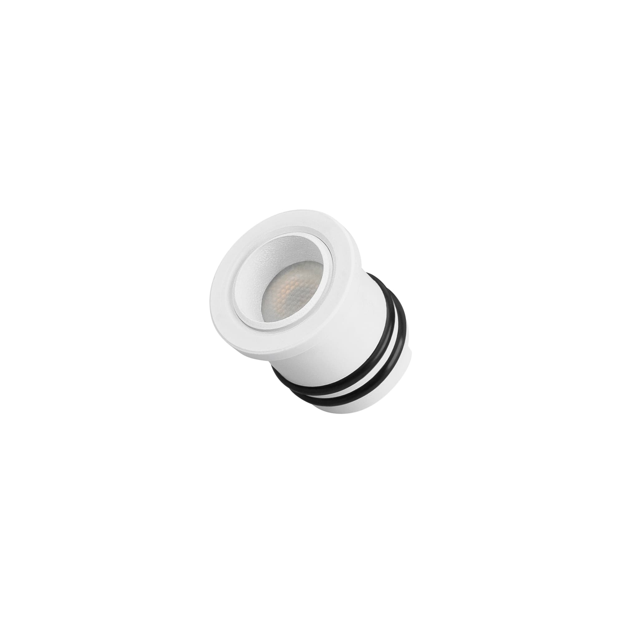 Светильник ART-PICCOLO-BUILT-R13-1W Warm2700 WH, 30 deg, 3V, IP40, металл, 3 года