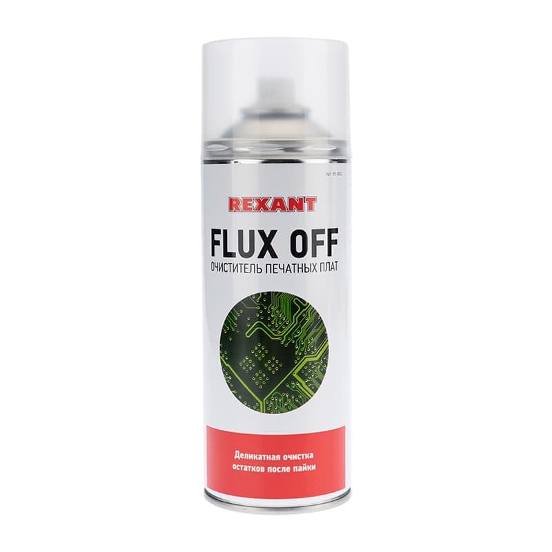 Очиститель печатных плат FLUX OFF, 400 мл, аэрозоль