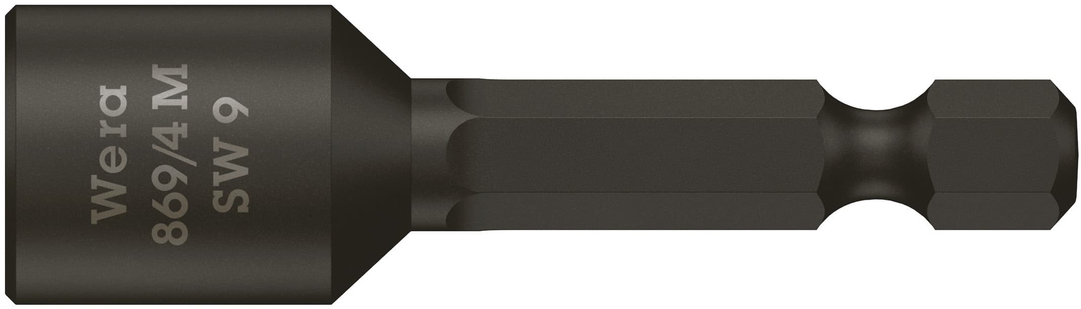 Головка торцевая 869/4 M с магнитом хвостовик 1/4 E 6.3 9X50 мм