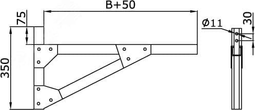 Трансформатор тока CT50 1000A, класс 0.2, 10ВА