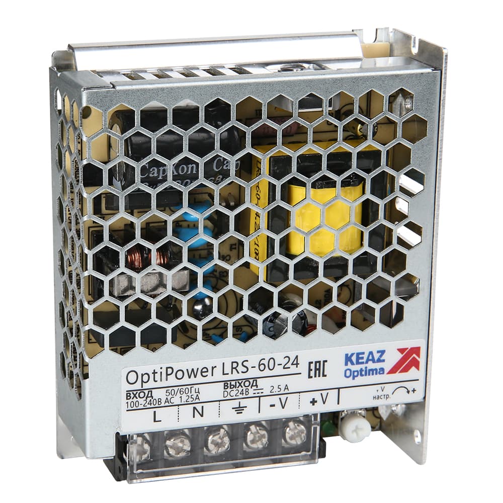 Блок питания панельный OptiPower LRS 50-12 4.2A