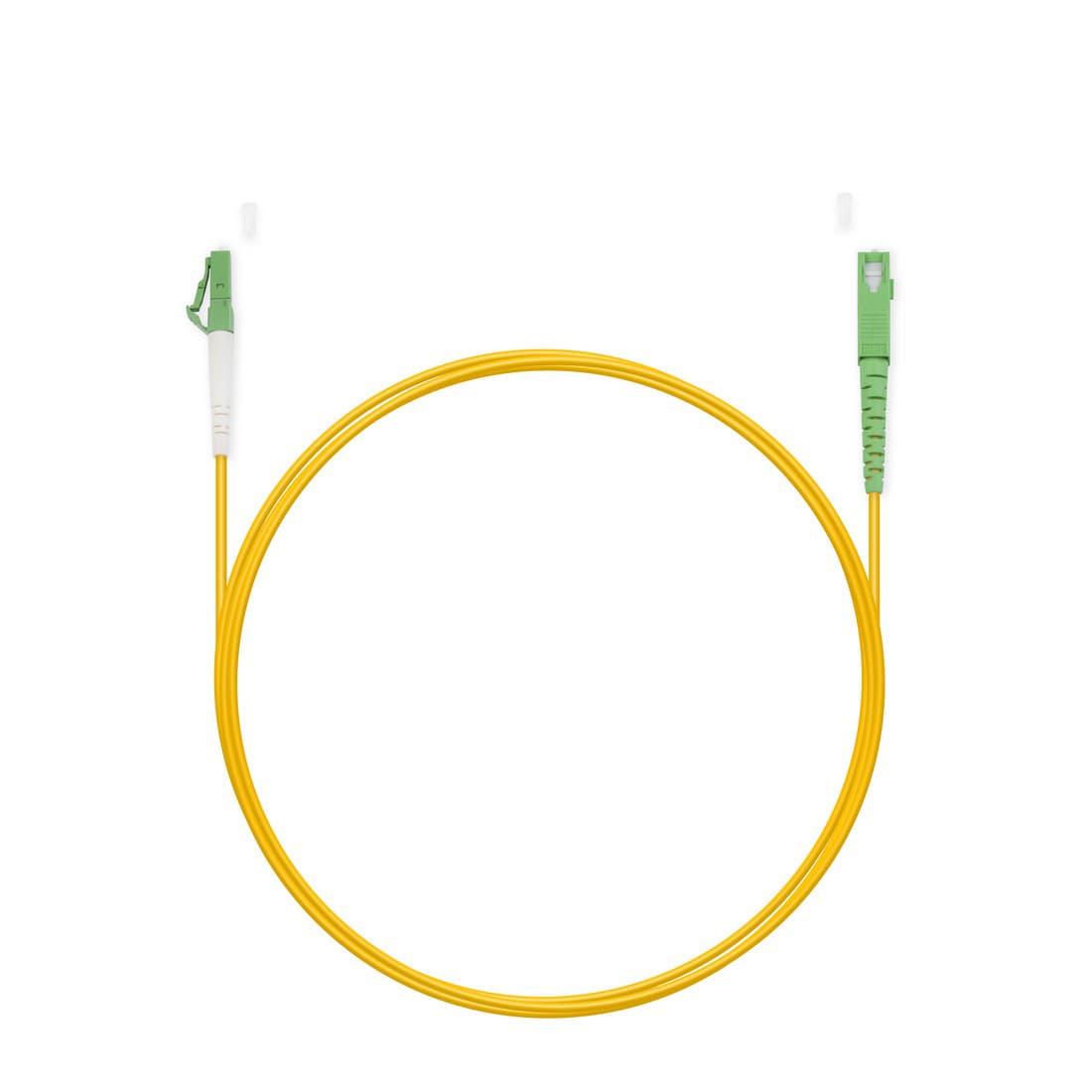 Патч-корд оптический simplex 2м LC/APC-SC/APC 9/125 sm LSZH