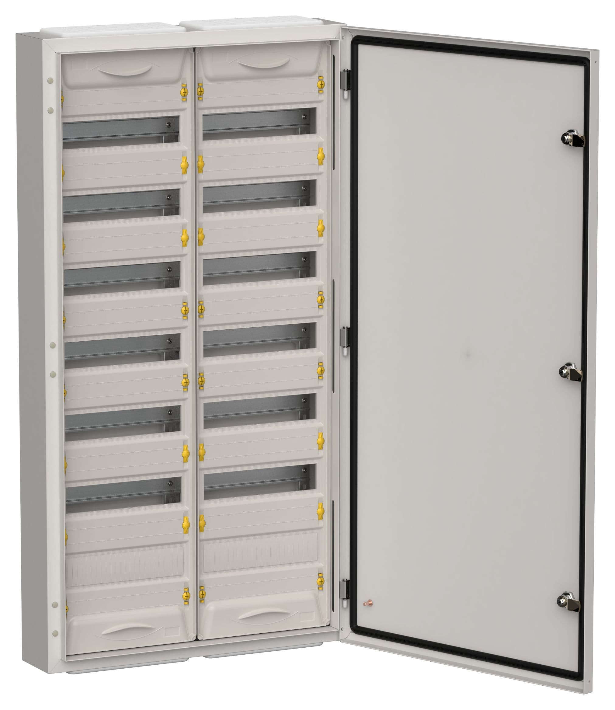 TITAN 5 Корпус металлический ЩРн-168 (2х84) 1085х570х140 IP54 сер