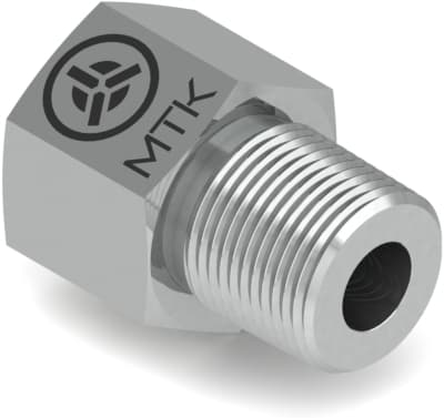 Адаптер с внутренней и наружной резьбами Р660, 3/8'NPT, М12х1,5, AISI 316L