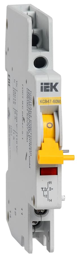 Контакт состояния КСВ47-60М на DIN-рейку для ВА47-60M