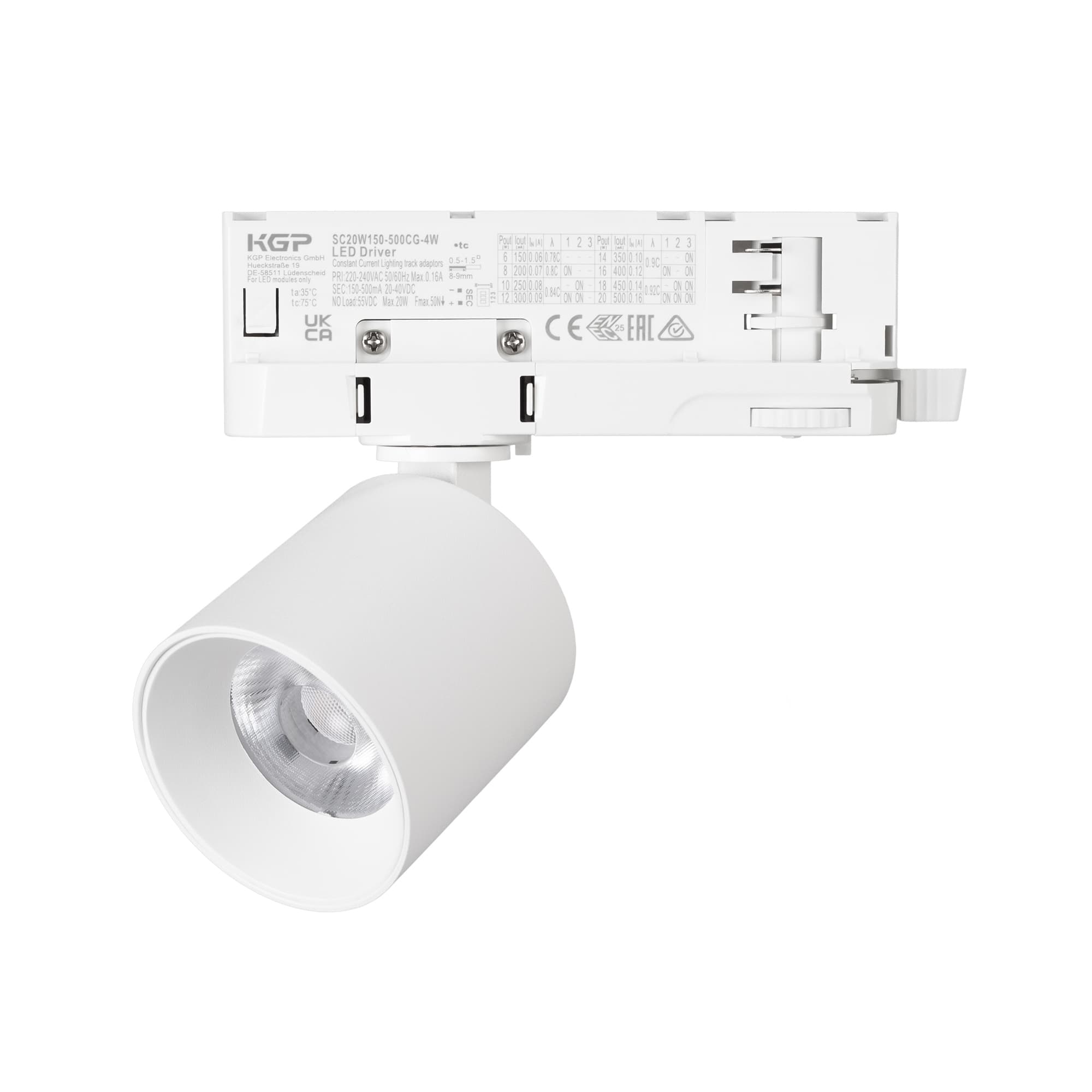 Светильник LGD-DYKE-4TR-R60-8W Day4000 (WH, 50 deg, 230V, TRIAC) (ARL, IP20 Металл, 5 лет)
