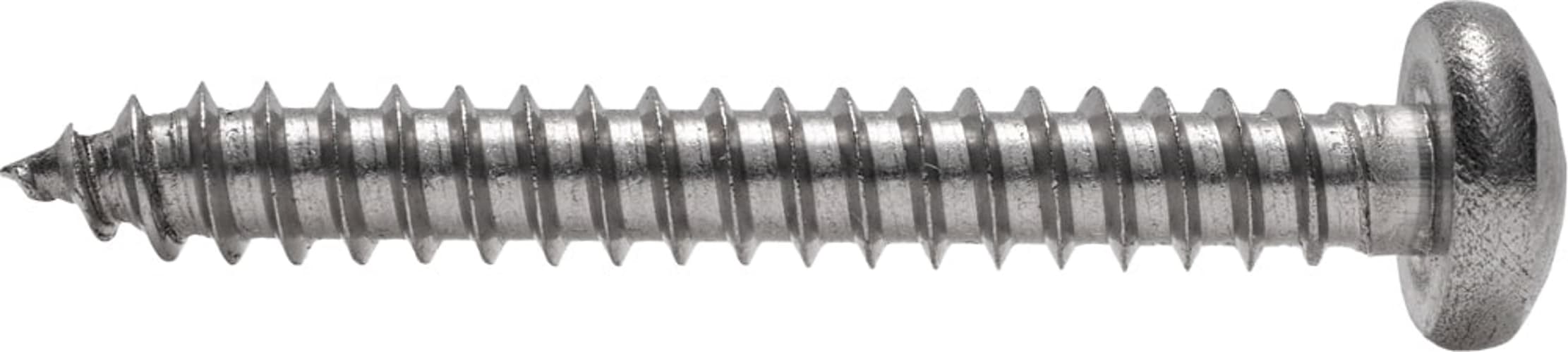 Саморез с полукруглой головкой DIN 7981 3,5x 16 A2