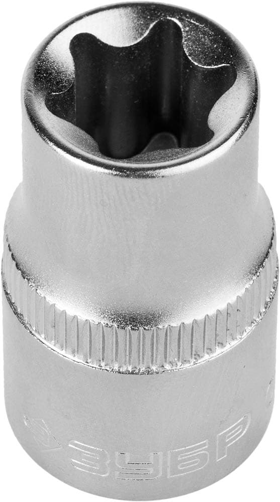 Головка торцовая ''Мастер'' (1/2''), Cr-V, E-TORX, хроматированное покрытие, E14