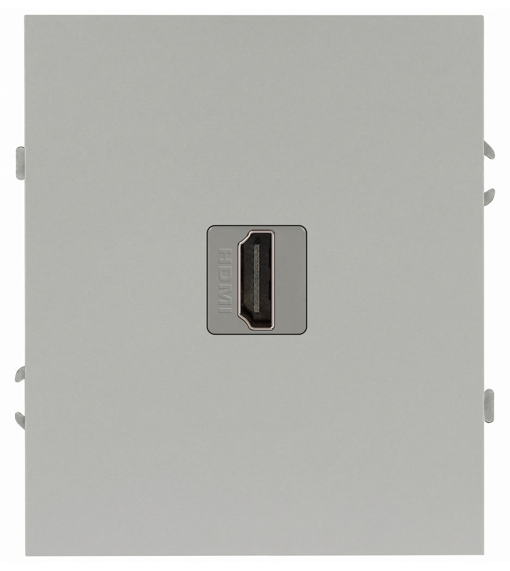 Розетка скрытого монтажа в рамку HDMI алюминий 16-3114-03 Arktik