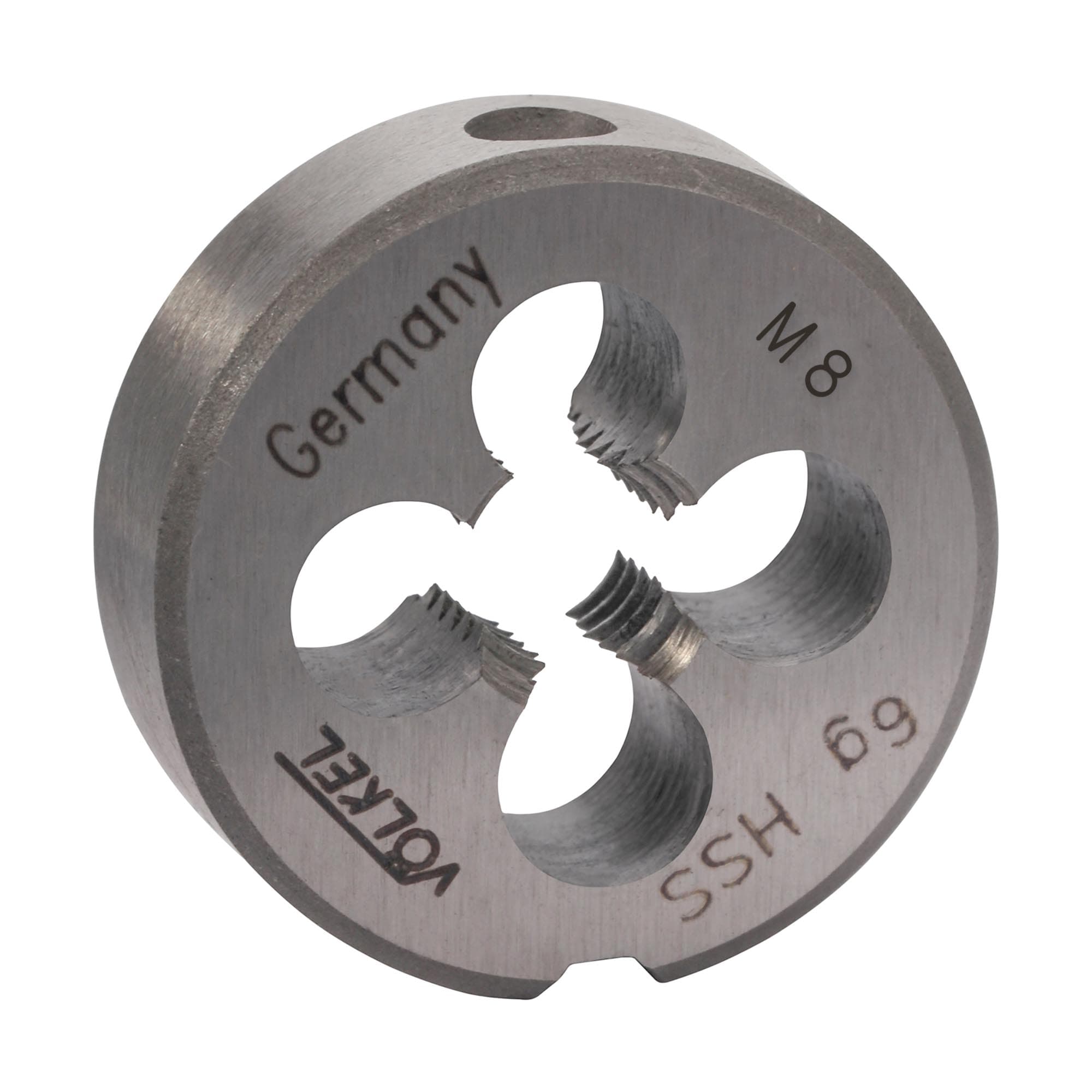 Плашка М8х1,25 DINEN22568 HSS 6g 25х9мм