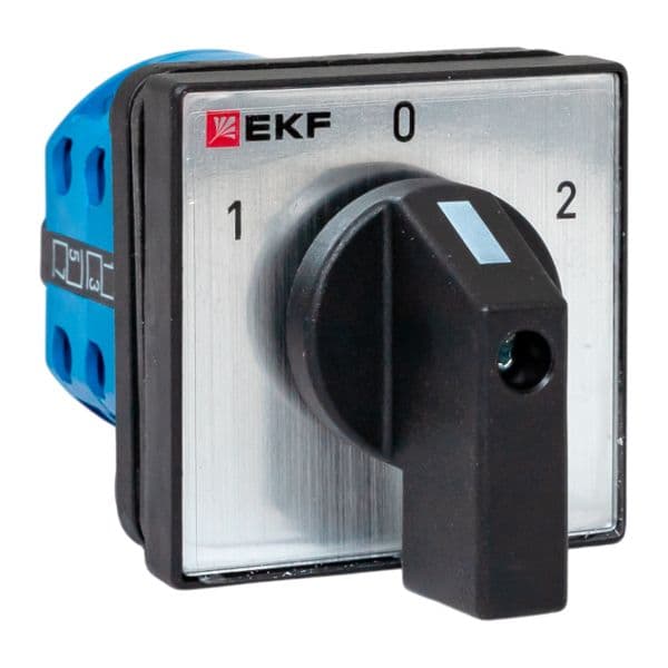 Переключатель кулачковый ПК-1-42 10А 2P 1-0-2 IP65 EKF