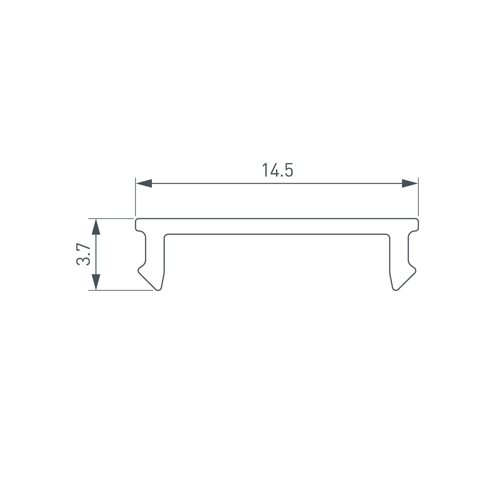 Угол S2-LINE-4067-X90 крестовой (ARL, Металл)